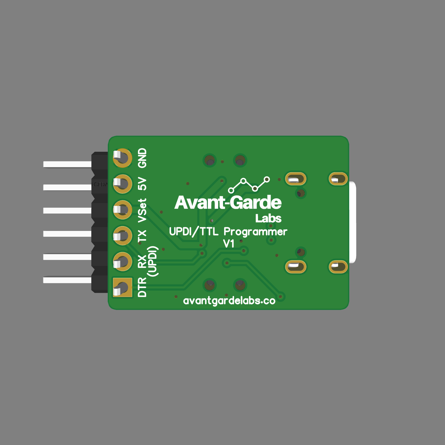 UPDI & TTL Programmer for ATtiny Microcontrollers - Arduino IDE Compatible