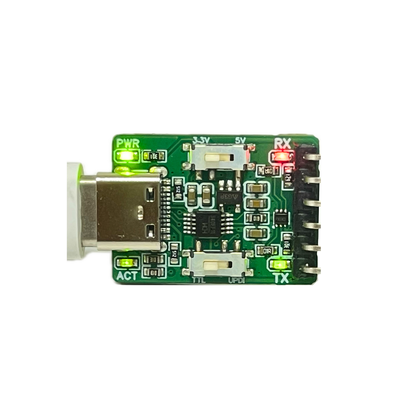 UPDI & TTL Programmer for ATtiny Microcontrollers - Arduino IDE Compatible