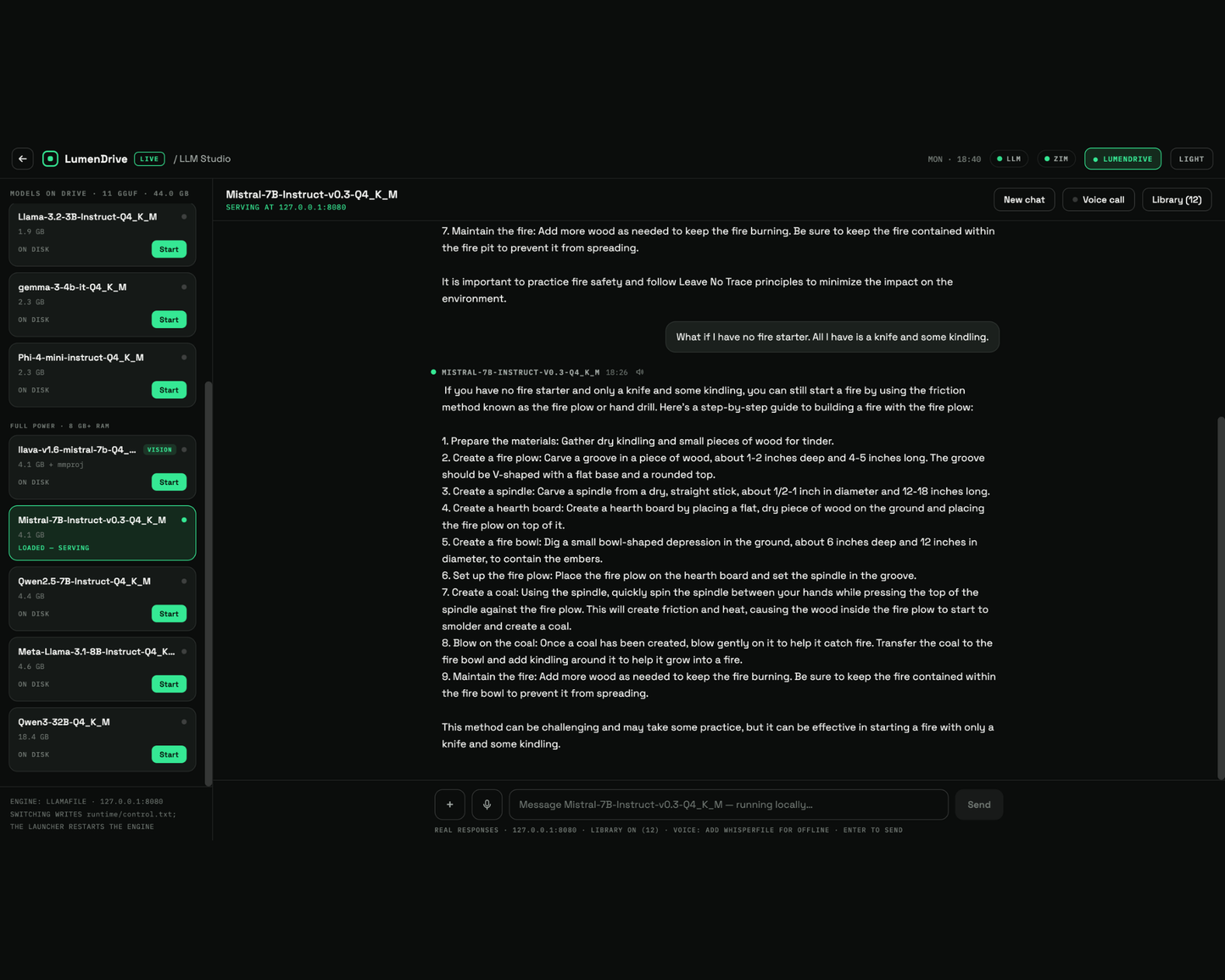 LumenDrive - An Offline AI & Information Archive Drive