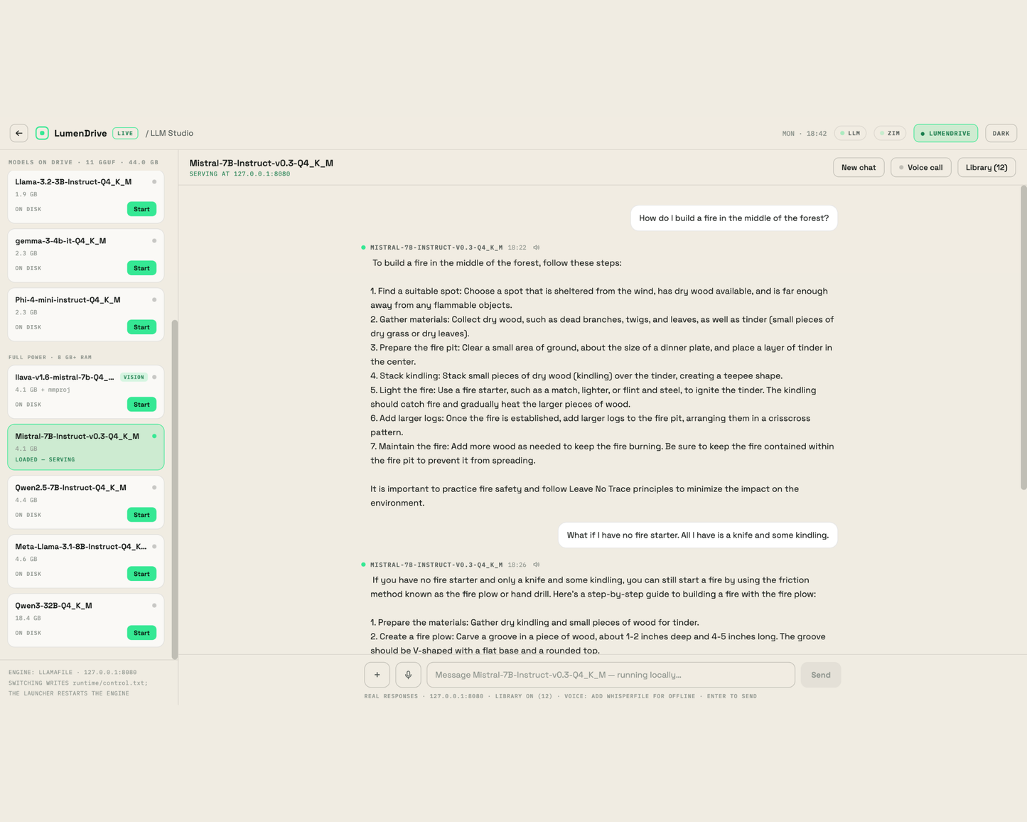 LumenDrive - An Offline AI & Information Archive Drive