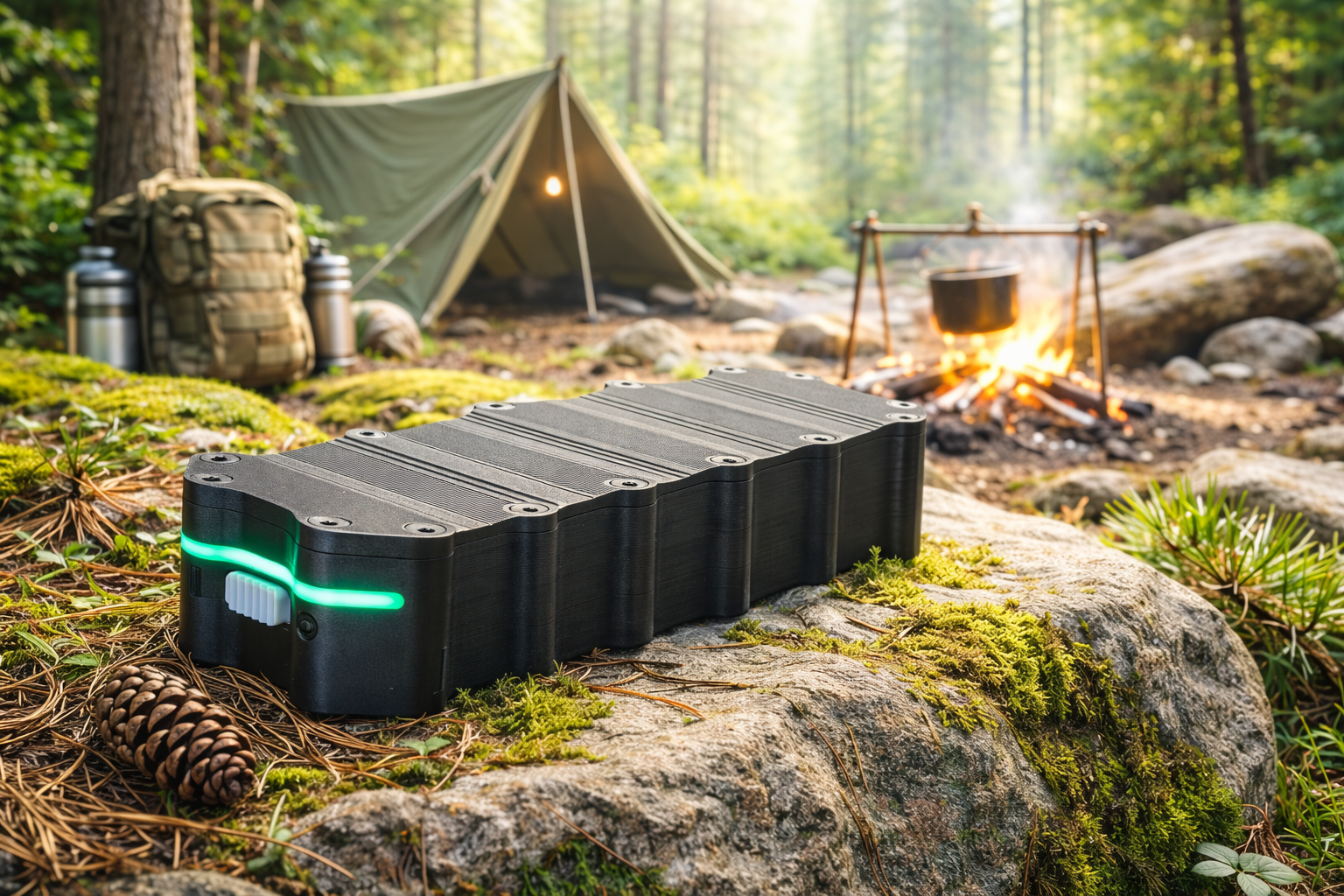 ACID Mini V2 Camping Background